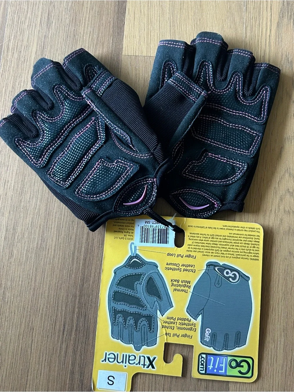 GoFit Women’s Xtrainer Cross-Training Gloves – Size Small NWT